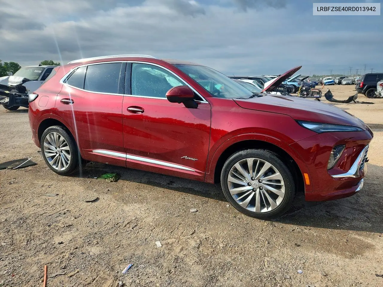 2024 Buick Envision Avenir VIN: LRBFZSE40RD013942 Lot: 59220026