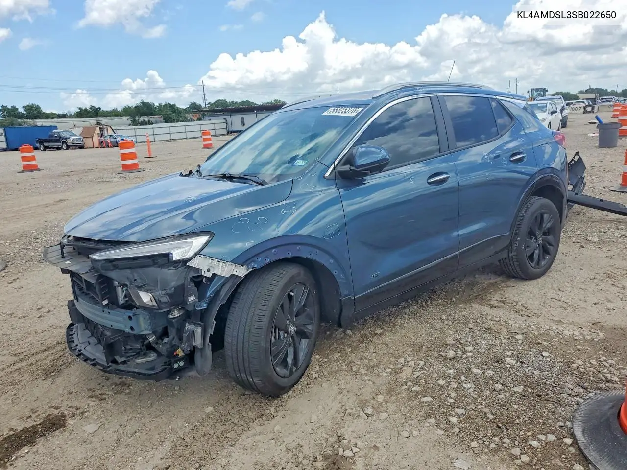 2025 Buick Encore Gx Sport Touring VIN: KL4AMDSL3SB022650 Lot: 56825376