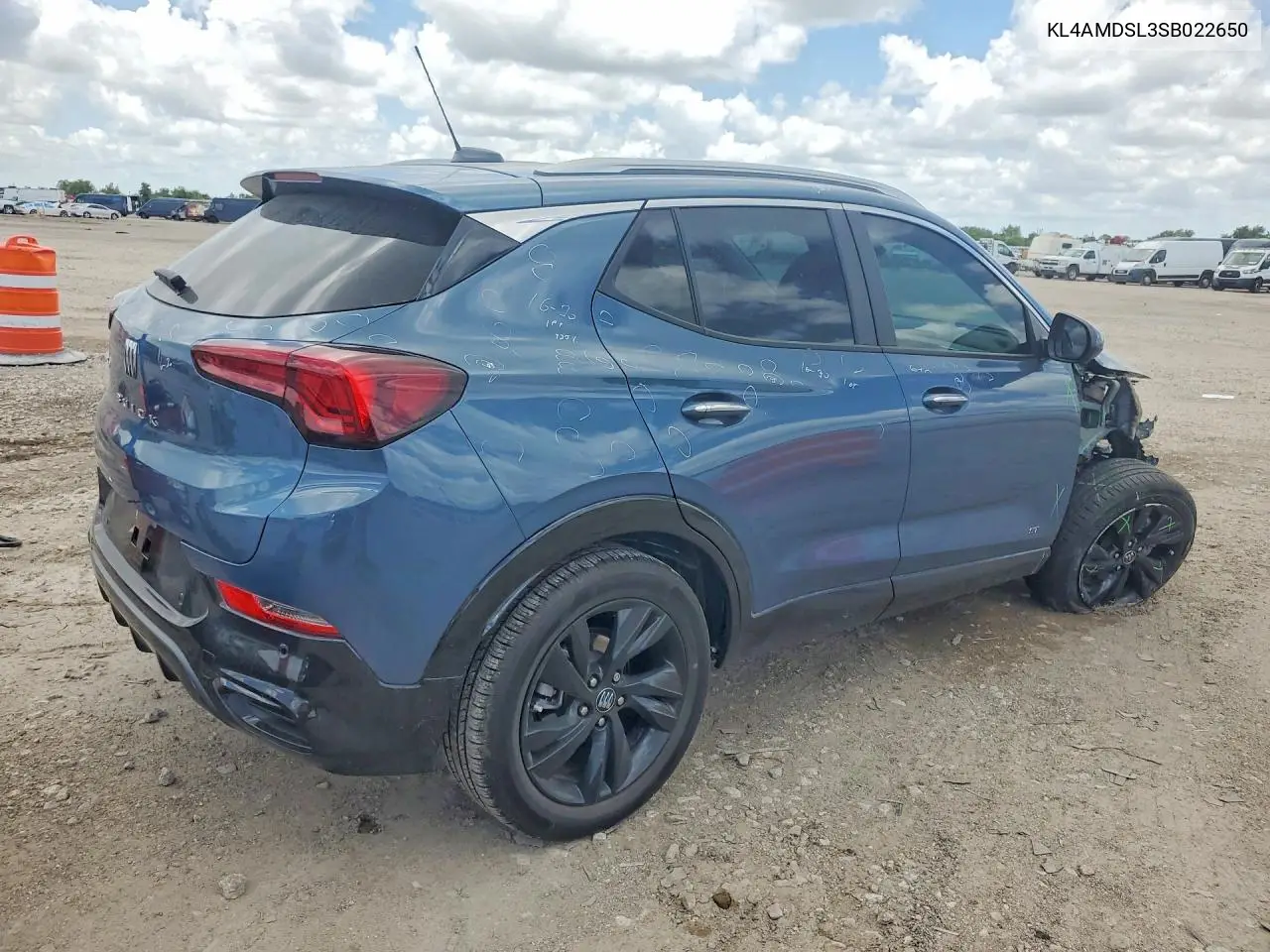 2025 Buick Encore Gx Sport Touring VIN: KL4AMDSL3SB022650 Lot: 56825376