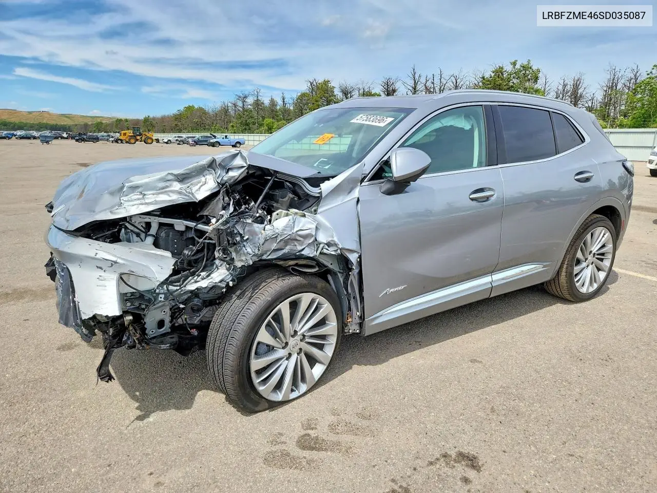 2025 Buick Envision Avenir VIN: LRBFZME46SD035087 Lot: 57583696