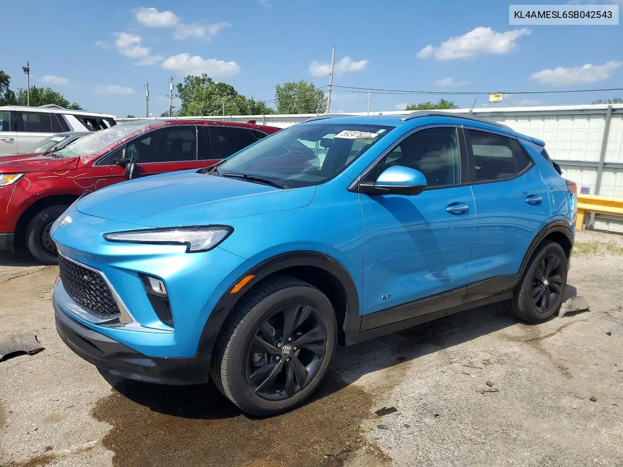 2025 Buick Encore Gx Sport Touring VIN: KL4AMESL6SB042543 Lot: 59247676