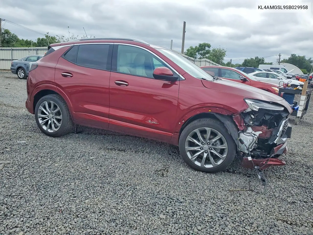 2025 Buick Encore Gx Avenir VIN: KL4AMGSL9SB029958 Lot: 59984806