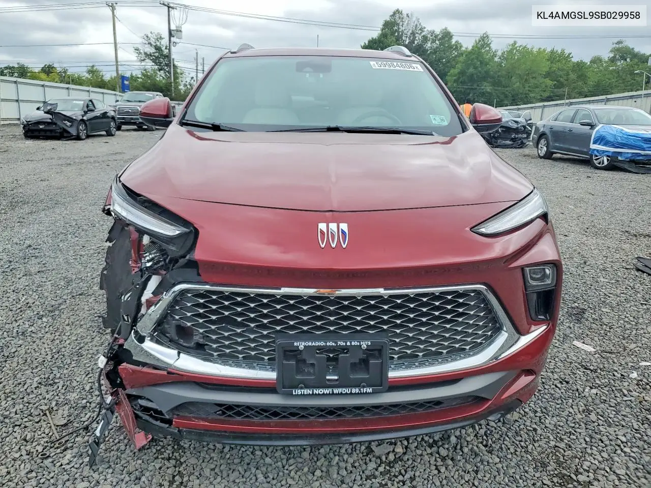 2025 Buick Encore Gx Avenir VIN: KL4AMGSL9SB029958 Lot: 59984806