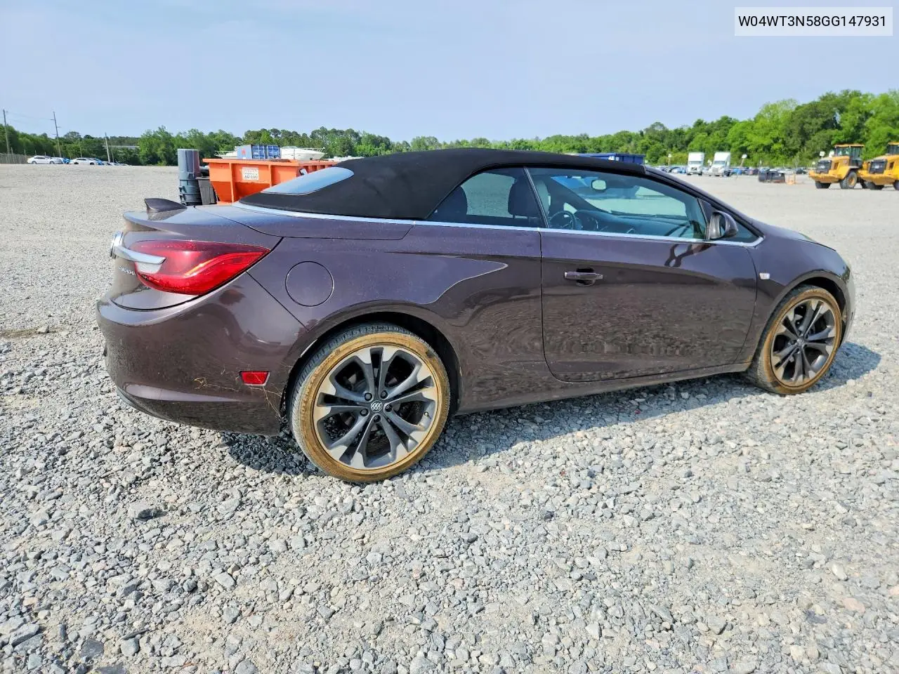 2016 Buick Cascada Premium VIN: W04WT3N58GG147931 Lot: 51037926