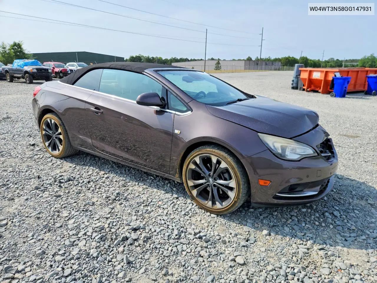2016 Buick Cascada Premium VIN: W04WT3N58GG147931 Lot: 51037926