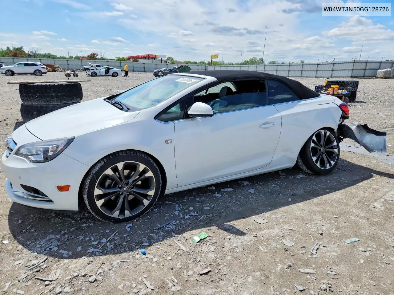 2016 Buick Cascada Premium VIN: W04WT3N50GG128726 Lot: 53068646