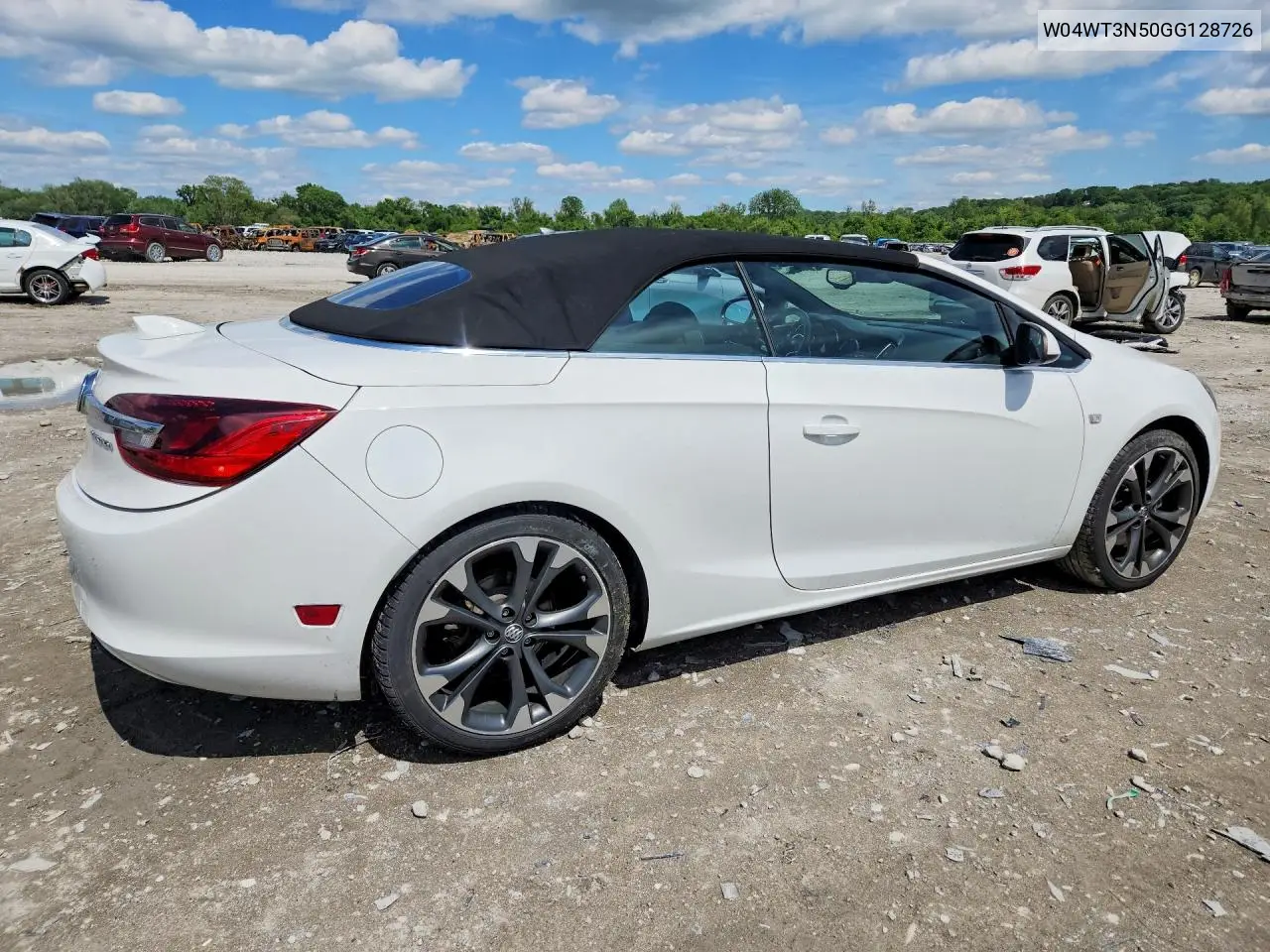 2016 Buick Cascada Premium VIN: W04WT3N50GG128726 Lot: 53068646