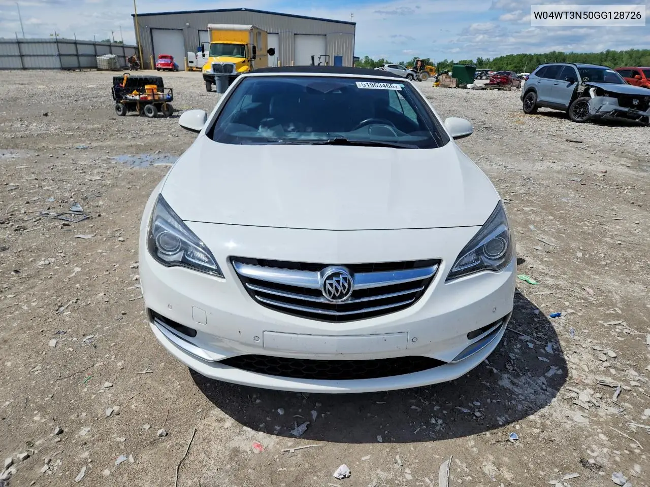 2016 Buick Cascada Premium VIN: W04WT3N50GG128726 Lot: 53068646