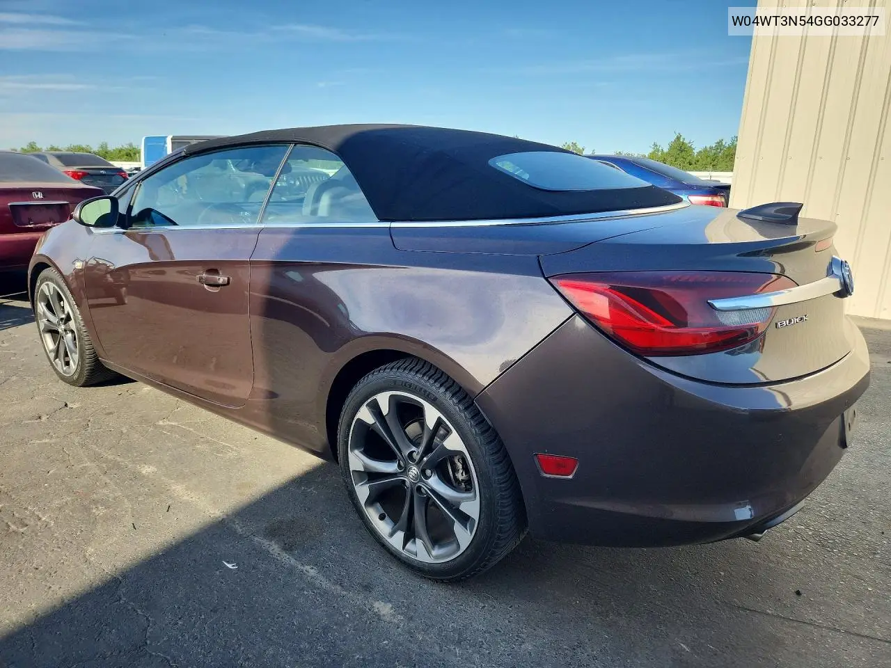 2016 Buick Cascada Premium VIN: W04WT3N54GG033277 Lot: 53411686