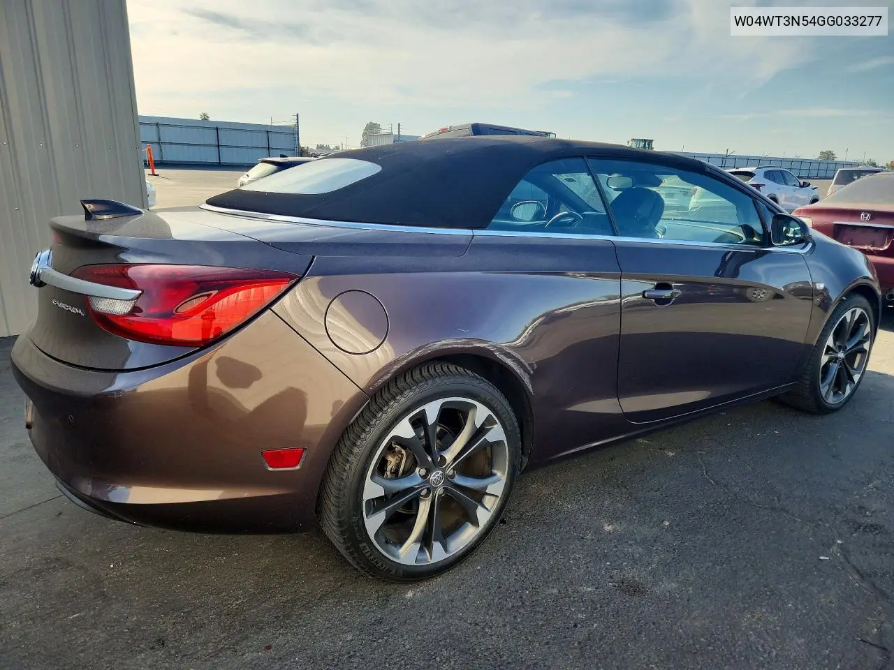 2016 Buick Cascada Premium VIN: W04WT3N54GG033277 Lot: 53411686