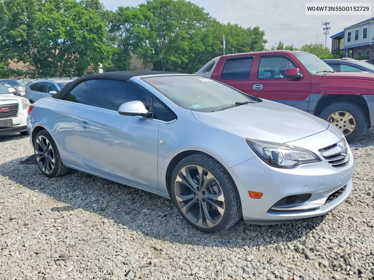 2016 Buick Cascada Premium VIN: W04WT3N55GG152729 Lot: 56642596