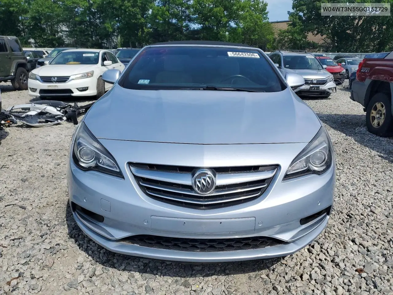 2016 Buick Cascada Premium VIN: W04WT3N55GG152729 Lot: 56642596