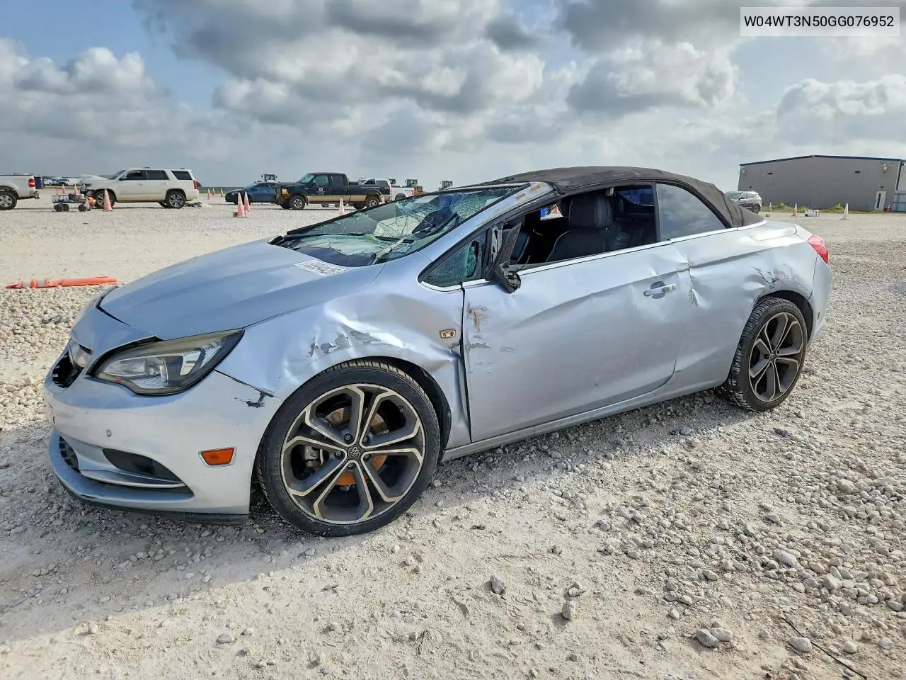 2016 Buick Cascada Premium VIN: W04WT3N50GG076952 Lot: 58994426