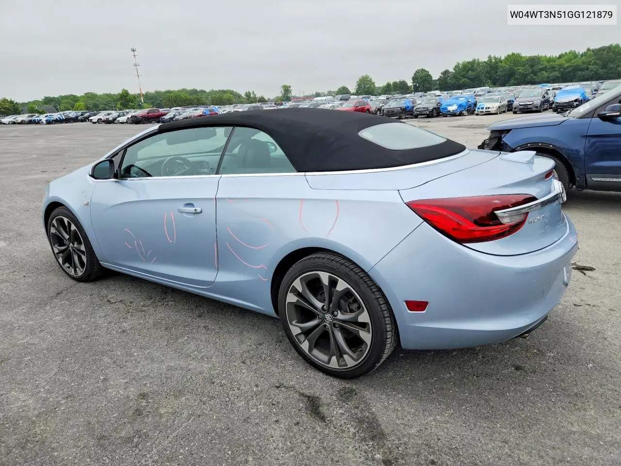 2016 Buick Cascada Premium VIN: W04WT3N51GG121879 Lot: 59602846
