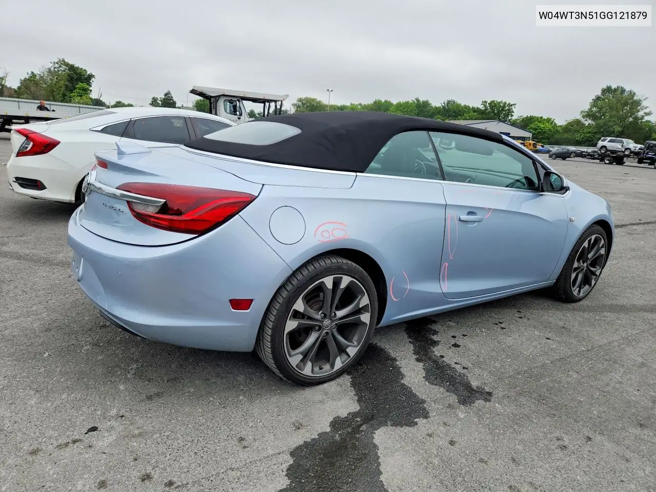 2016 Buick Cascada Premium VIN: W04WT3N51GG121879 Lot: 59602846