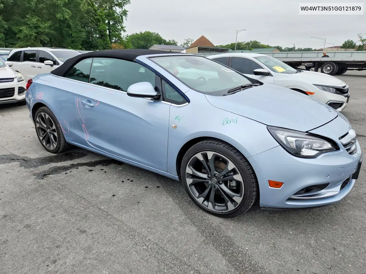 2016 Buick Cascada Premium VIN: W04WT3N51GG121879 Lot: 59602846