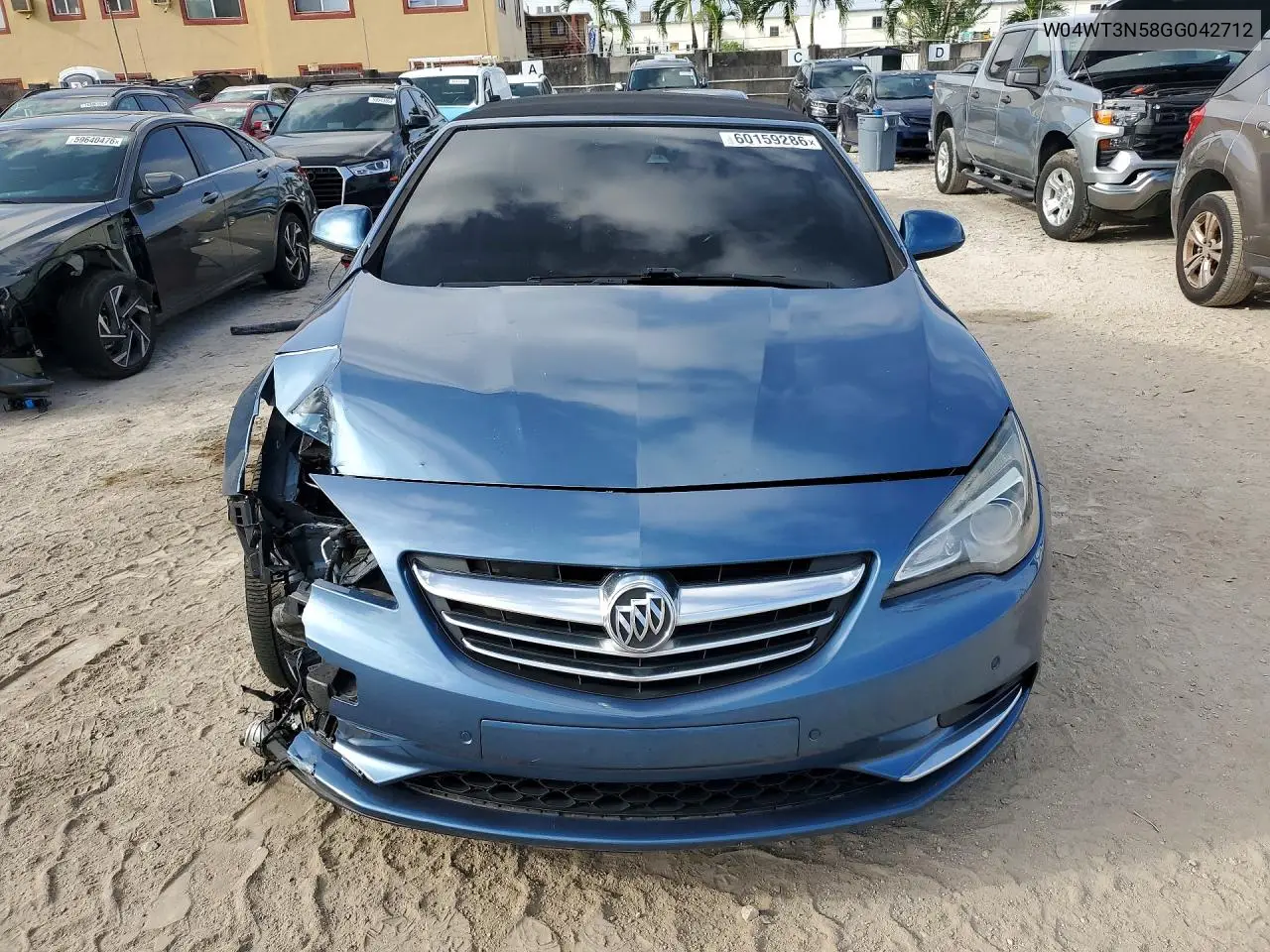 2016 Buick Cascada Premium VIN: W04WT3N58GG042712 Lot: 60159286