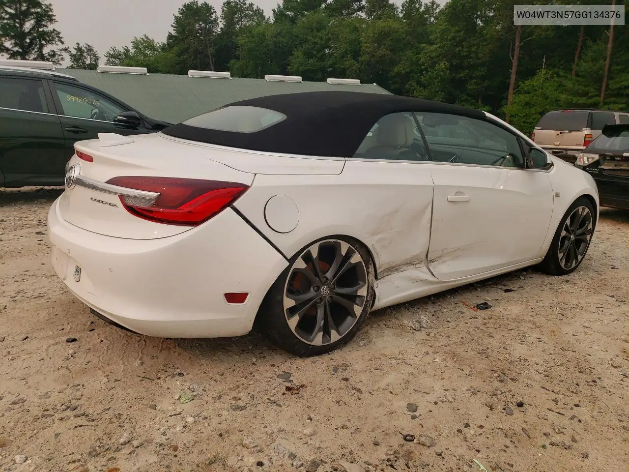 2016 Buick Cascada Premium VIN: W04WT3N57GG134376 Lot: 60927636