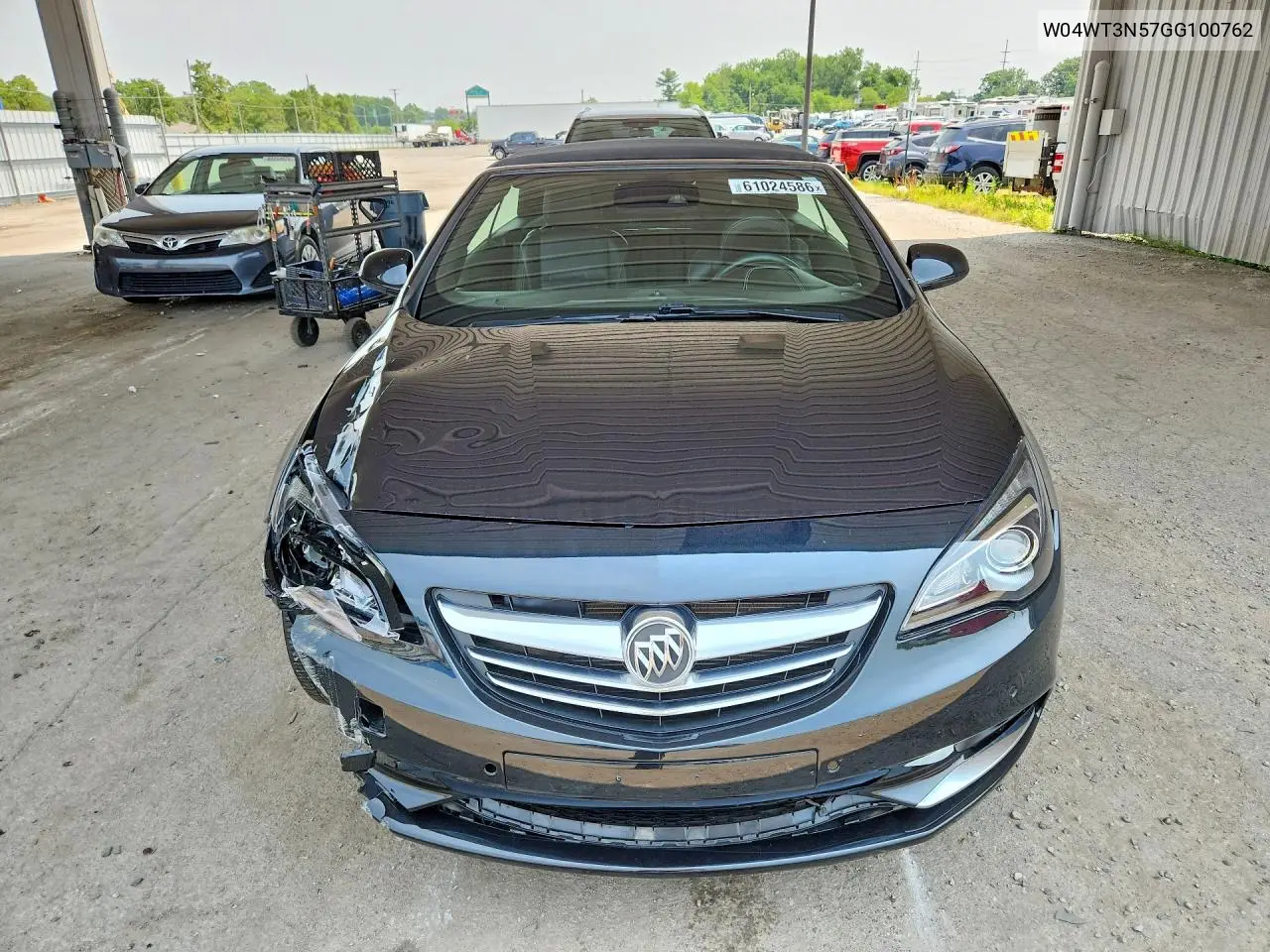 2016 Buick Cascada Premium VIN: W04WT3N57GG100762 Lot: 61024586
