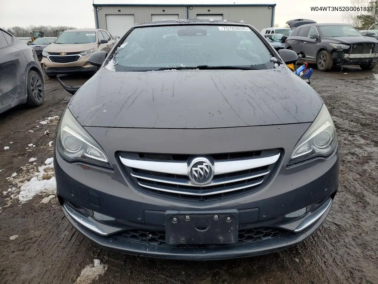 2016 Buick Cascada Premium VIN: W04WT3N52GG061837 Lot: 75783635