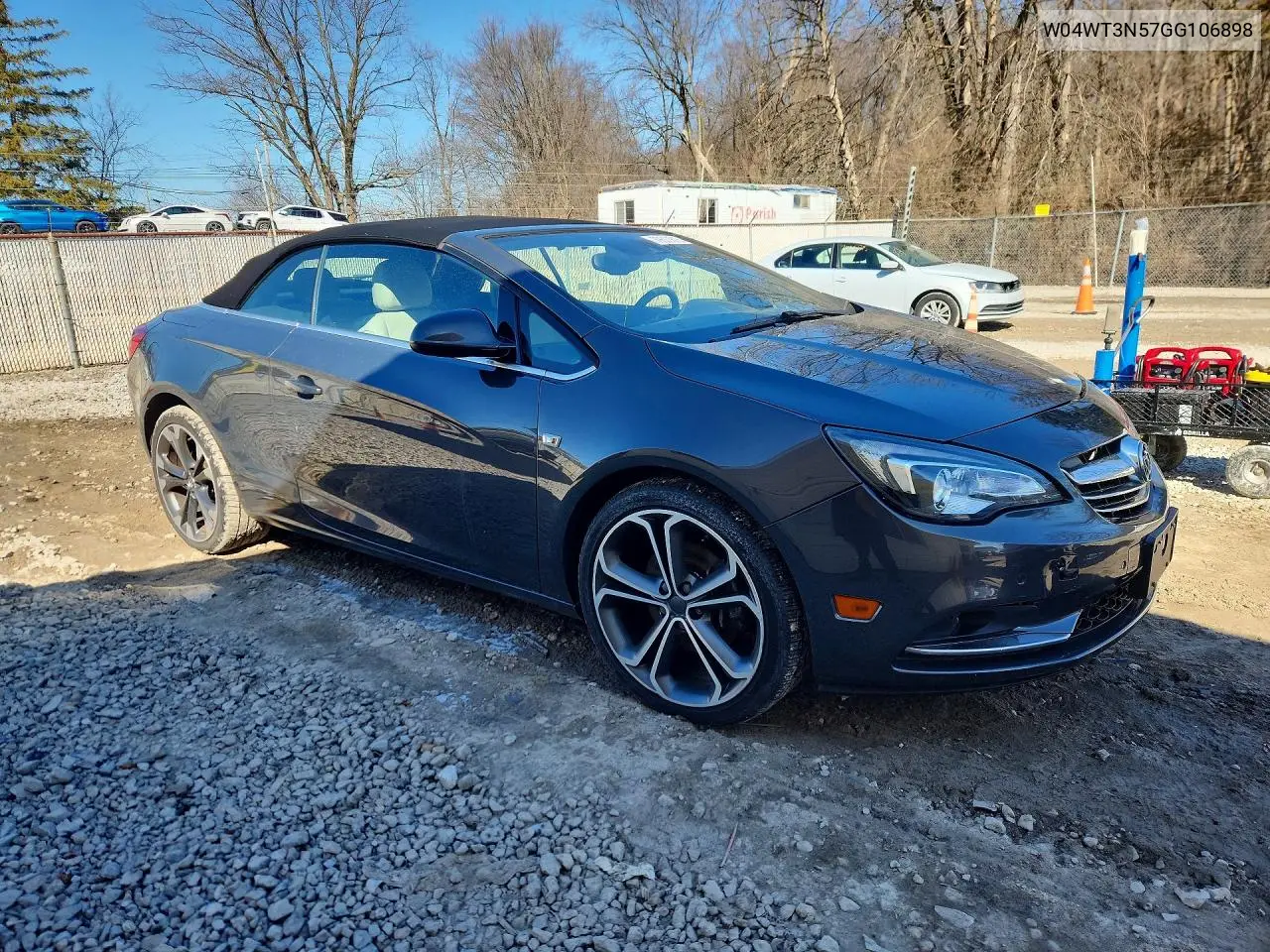 2016 Buick Cascada VIN: W04WT3N57GG106898 Lot: 79511815
