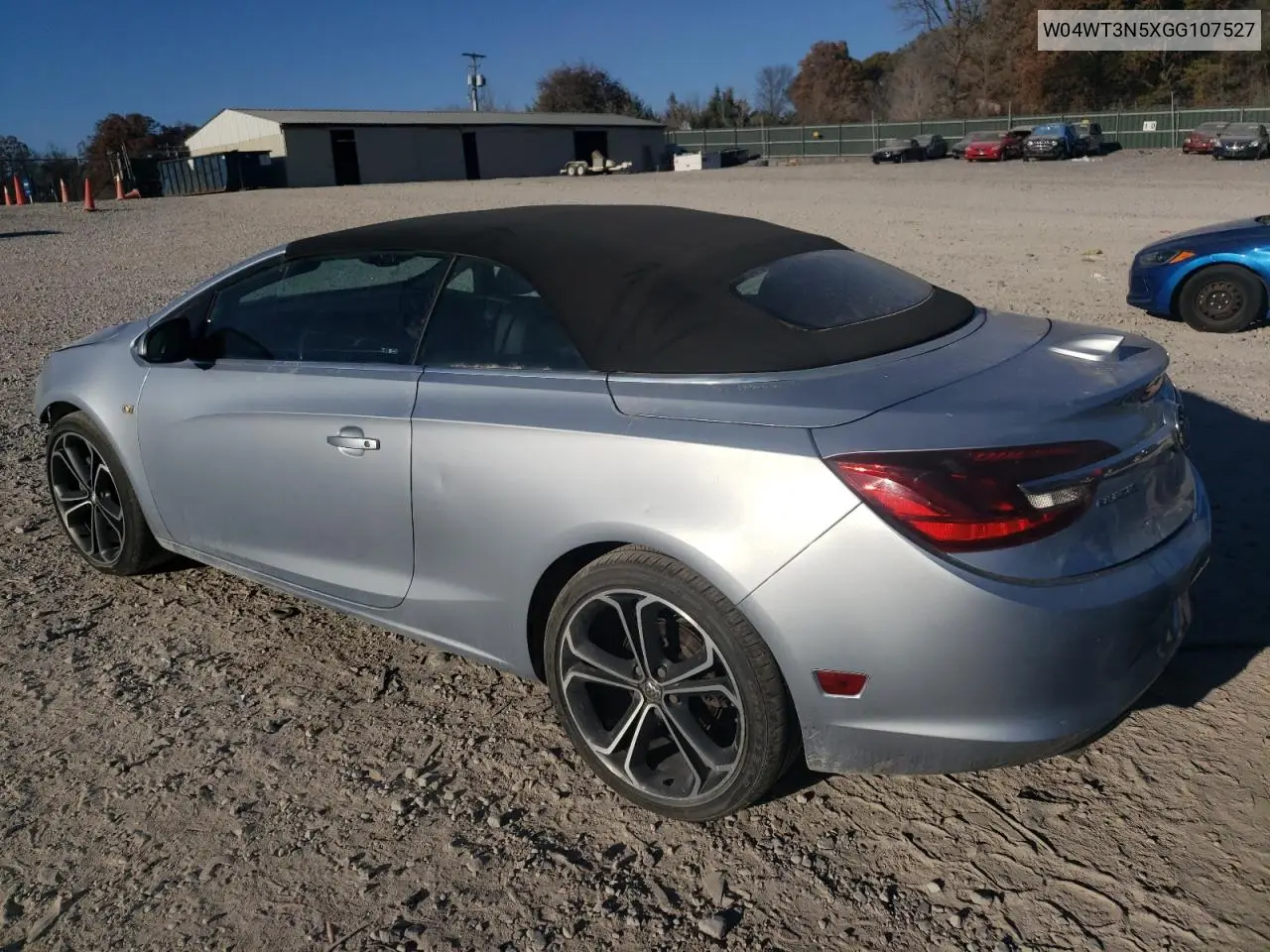 2016 Buick Cascada Premium VIN: W04WT3N5XGG107527 Lot: 91702635