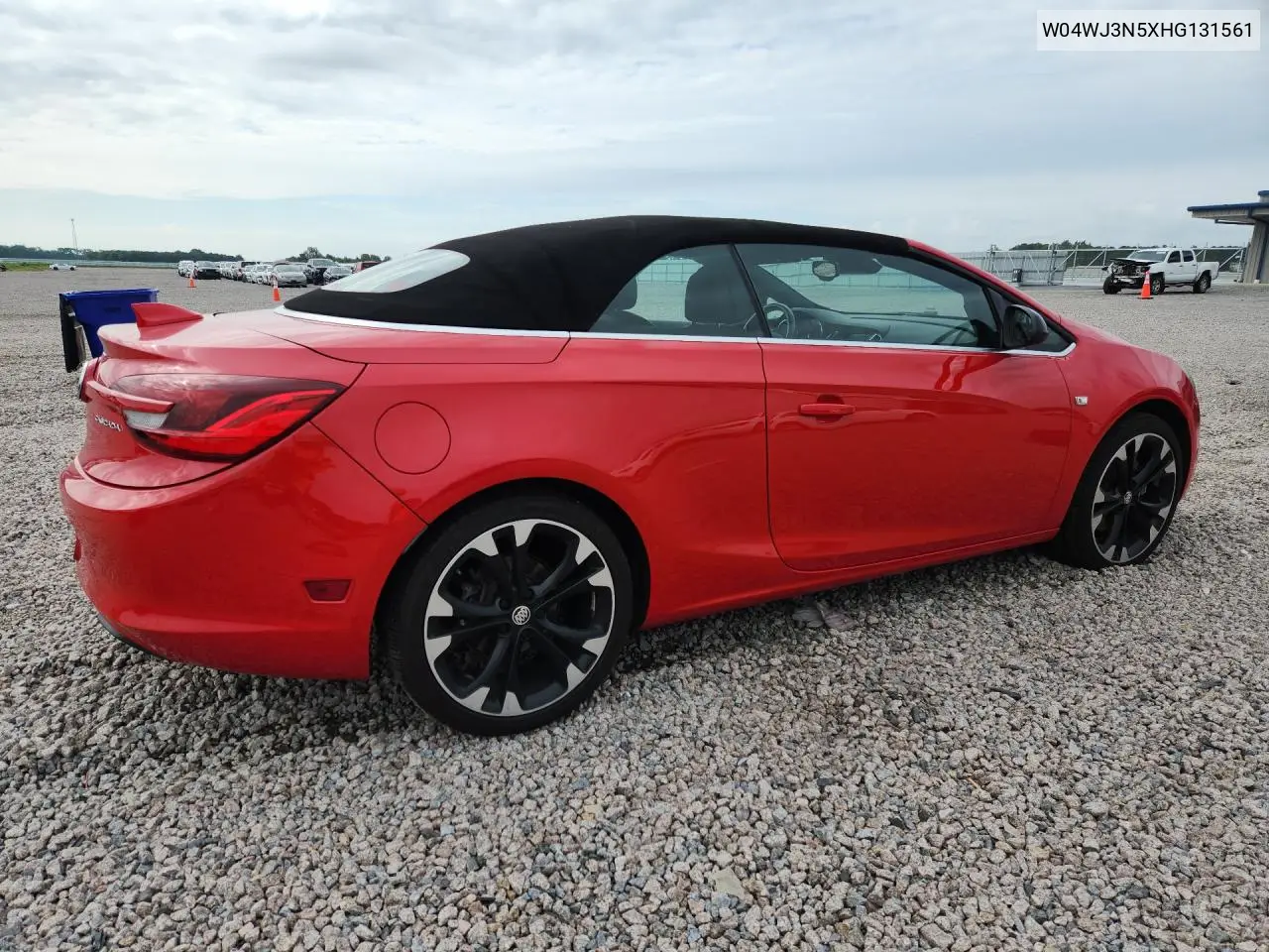 2017 Buick Cascada Sport Touring VIN: W04WJ3N5XHG131561 Lot: 59838456