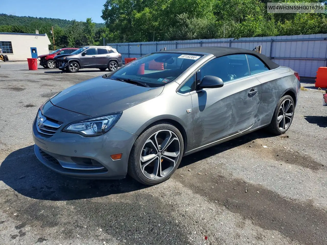 2017 Buick Cascada VIN: W04WH3N55HG016796 Lot: 60150366