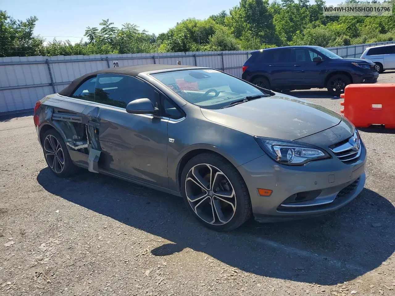 2017 Buick Cascada VIN: W04WH3N55HG016796 Lot: 60150366