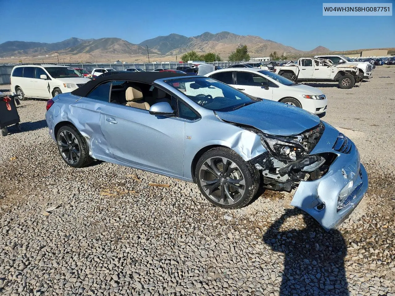 2017 Buick Cascada Premium VIN: W04WH3N58HG087751 Lot: 60398116