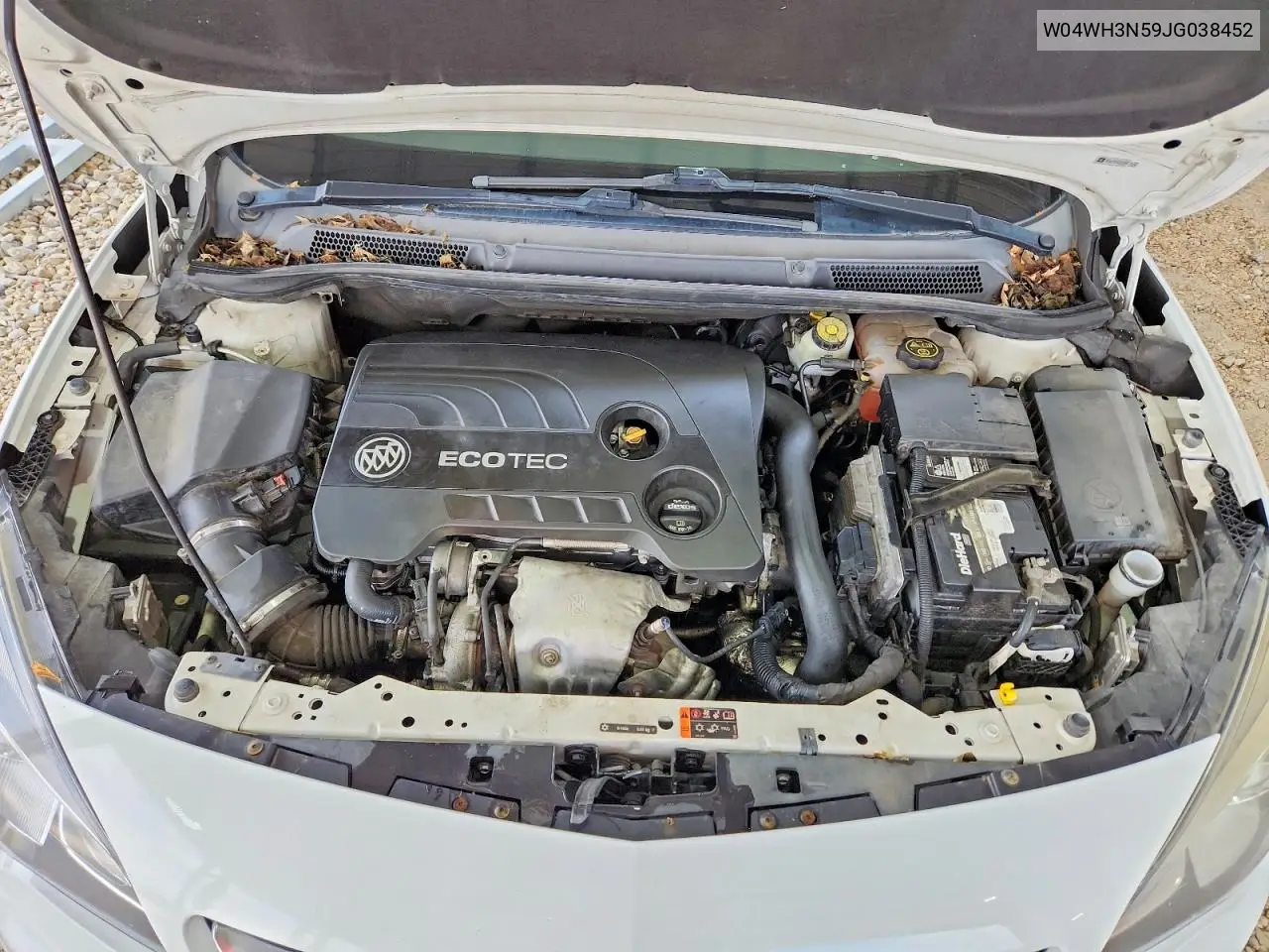 2018 Buick Cascada VIN: W04WH3N59JG038452 Lot: 55392716