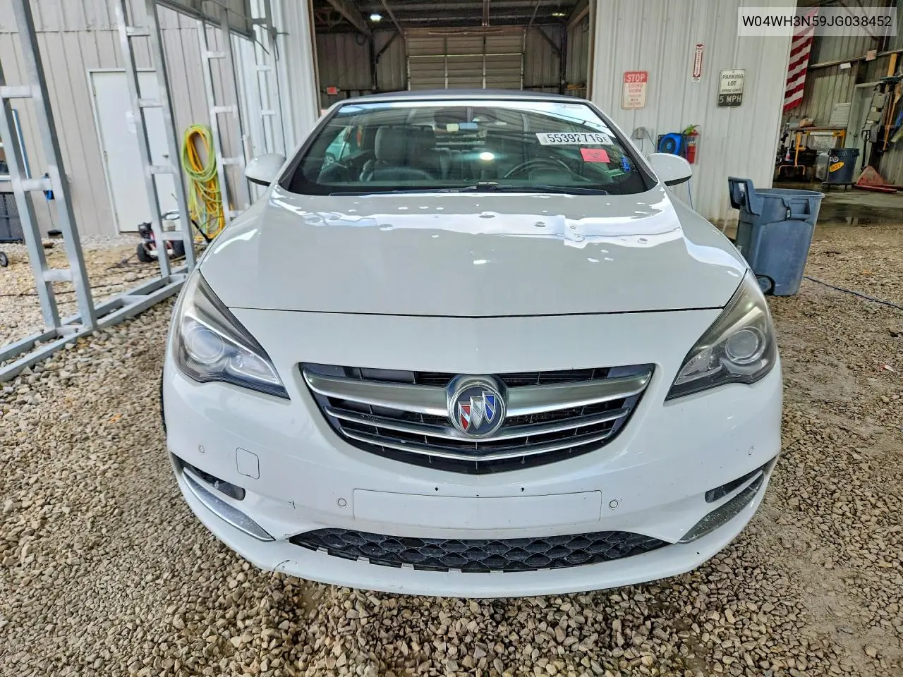 2018 Buick Cascada VIN: W04WH3N59JG038452 Lot: 55392716