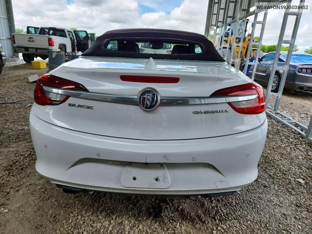 2018 Buick Cascada VIN: W04WH3N59JG038452 Lot: 55392716