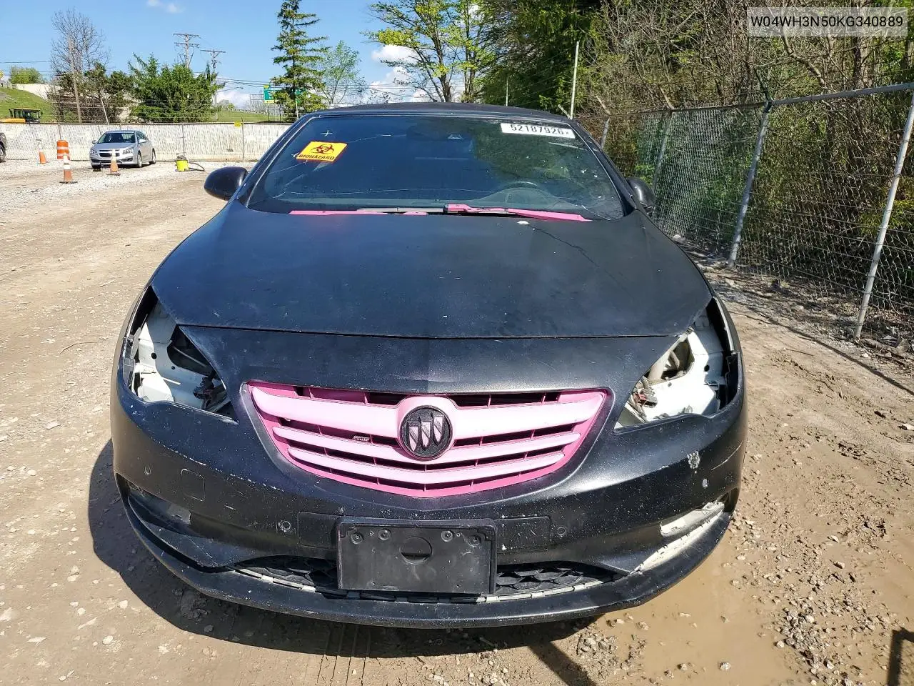 2019 Buick Cascada Premium VIN: W04WH3N50KG340889 Lot: 52187926