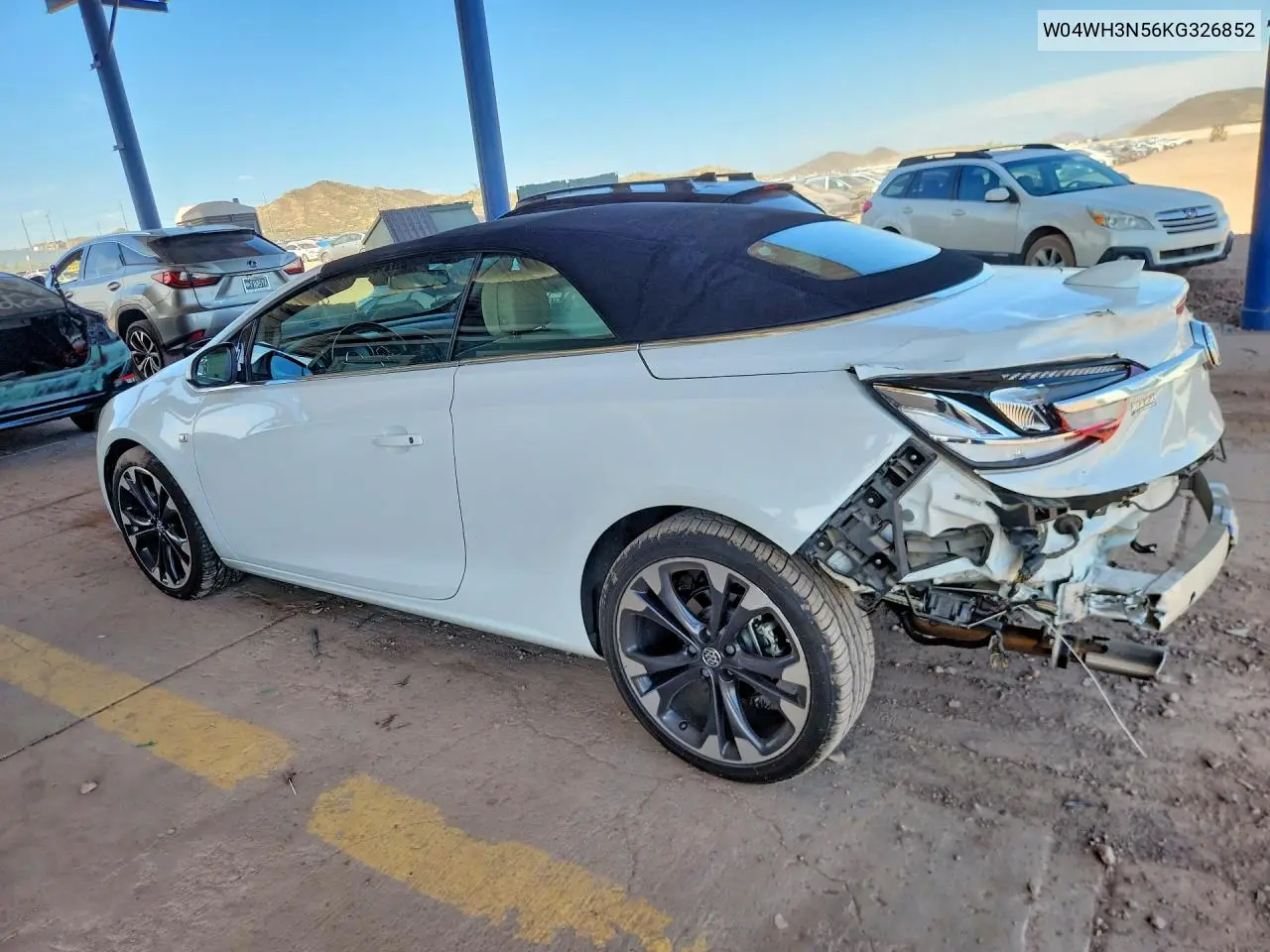 2019 Buick Cascada Premium VIN: W04WH3N56KG326852 Lot: 55954906