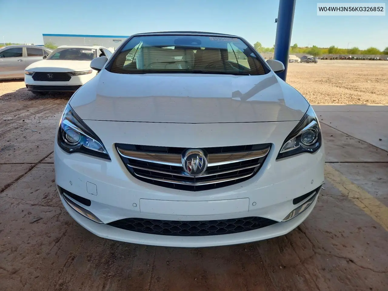 2019 Buick Cascada Premium VIN: W04WH3N56KG326852 Lot: 55954906