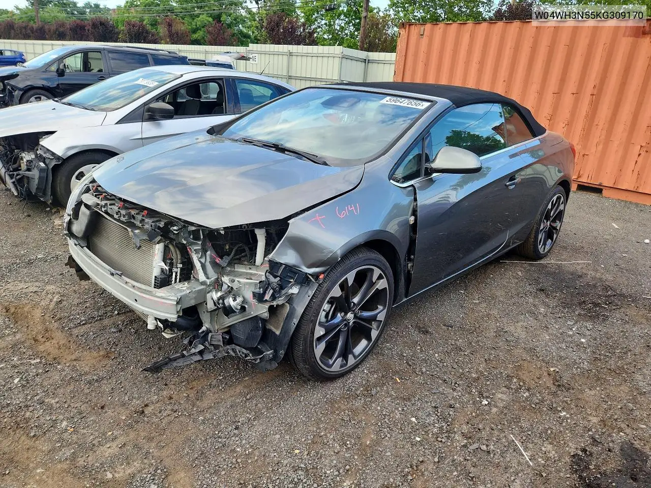 2019 Buick Cascada Premium VIN: W04WH3N55KG309170 Lot: 59647656