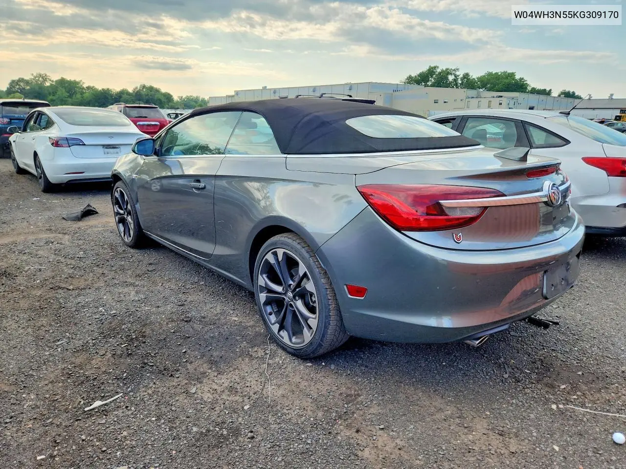 2019 Buick Cascada Premium VIN: W04WH3N55KG309170 Lot: 59647656