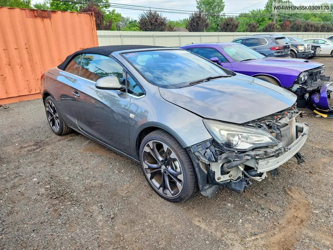 2019 Buick Cascada Premium VIN: W04WH3N55KG309170 Lot: 59647656
