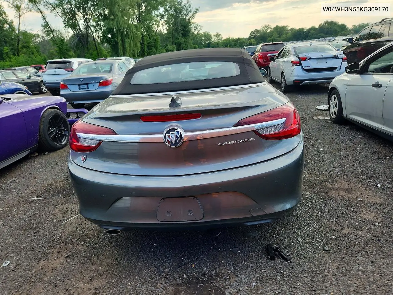 2019 Buick Cascada Premium VIN: W04WH3N55KG309170 Lot: 59647656