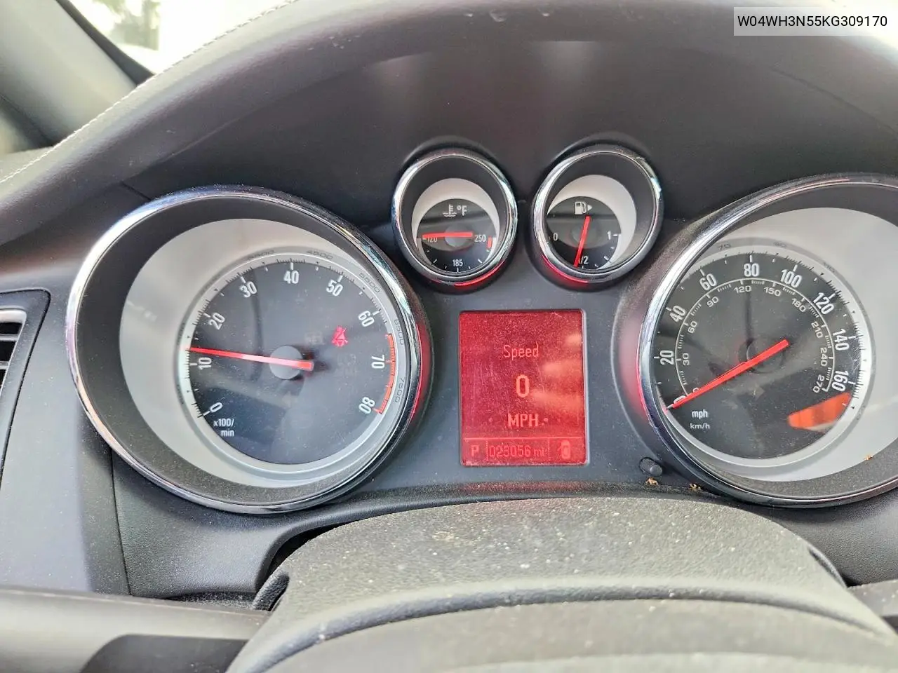 2019 Buick Cascada Premium VIN: W04WH3N55KG309170 Lot: 59647656