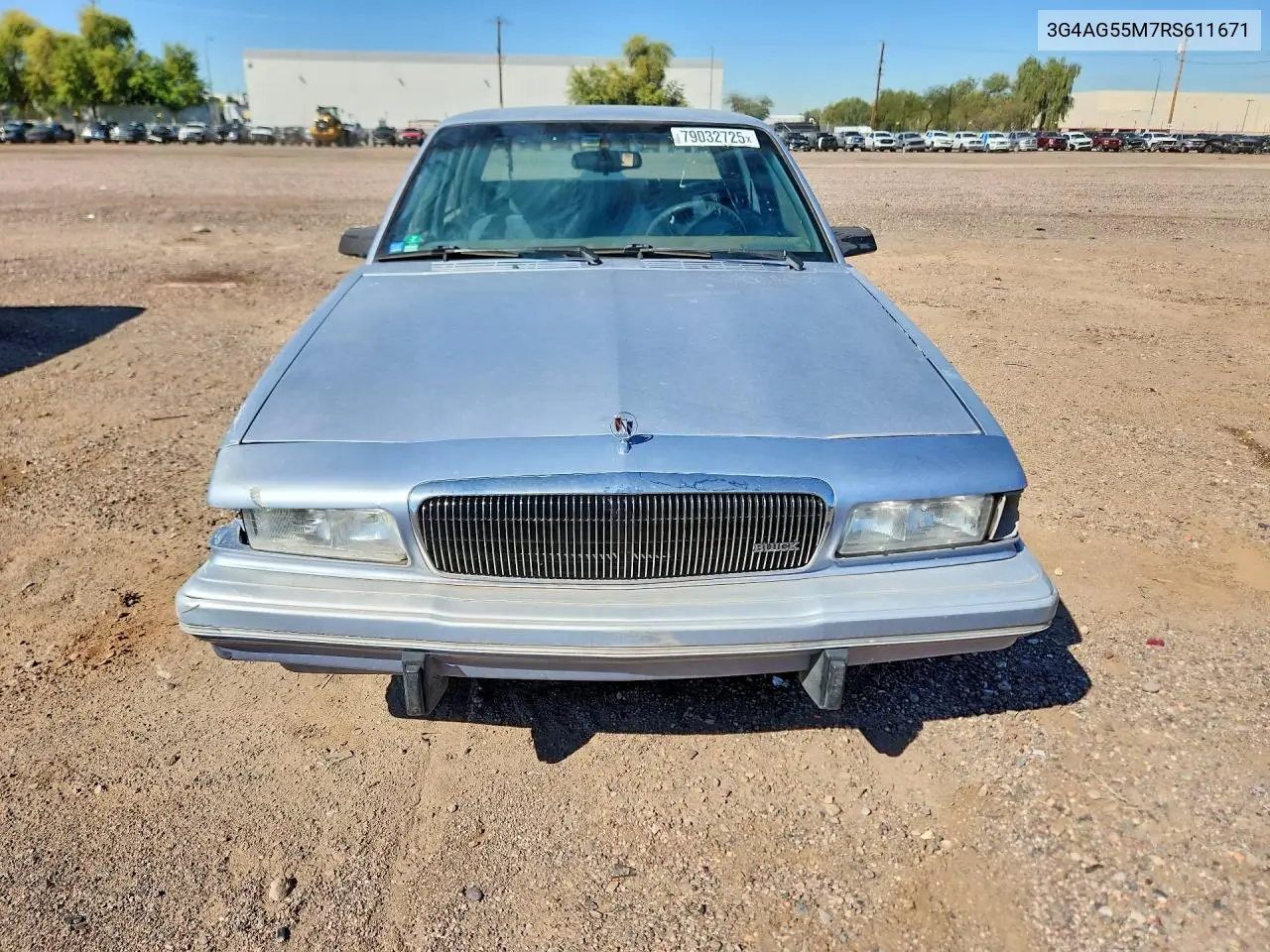 1994 Buick Century Special VIN: 3G4AG55M7RS611671 Lot: 79032725