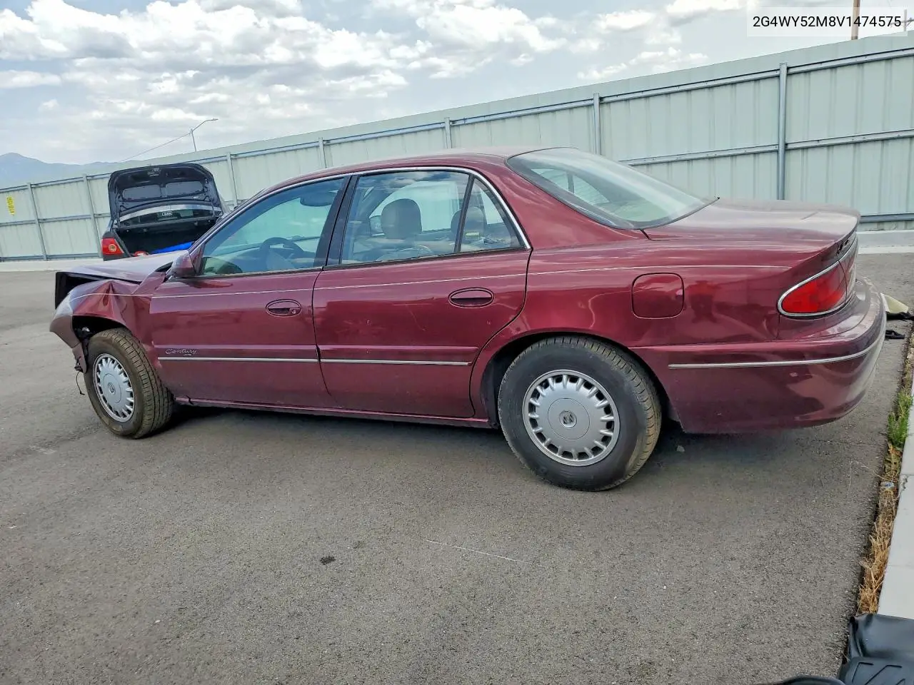 1997 Buick Century VIN: 2G4WY52M8V1474575 Lot: 58303616