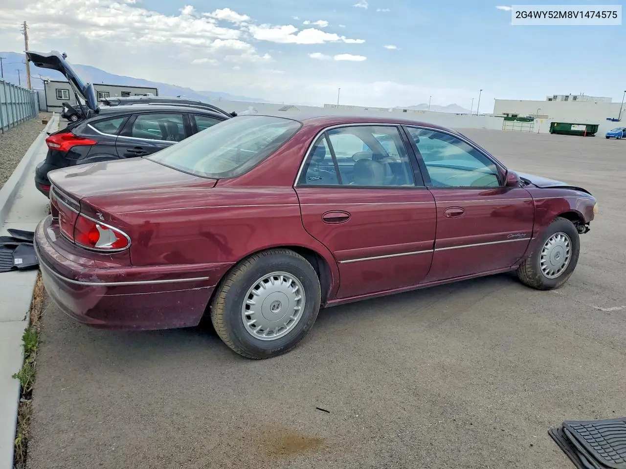 1997 Buick Century VIN: 2G4WY52M8V1474575 Lot: 58303616
