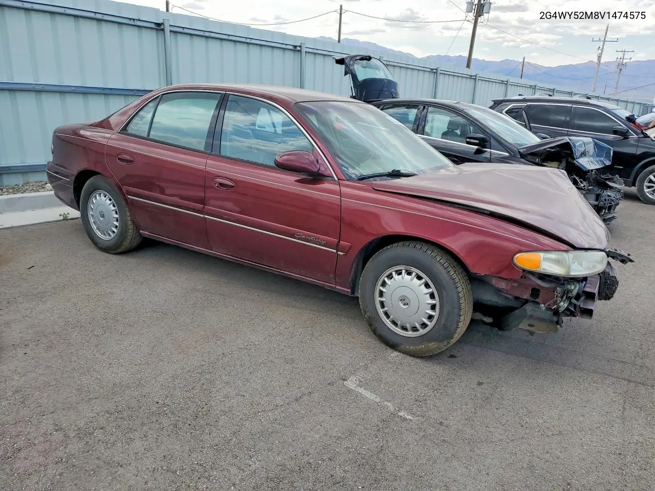 1997 Buick Century VIN: 2G4WY52M8V1474575 Lot: 58303616