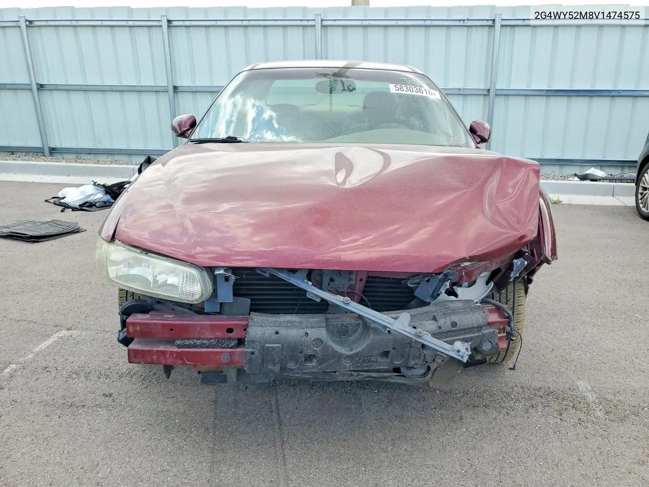 1997 Buick Century VIN: 2G4WY52M8V1474575 Lot: 58303616