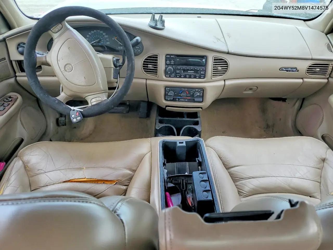 1997 Buick Century VIN: 2G4WY52M8V1474575 Lot: 58303616