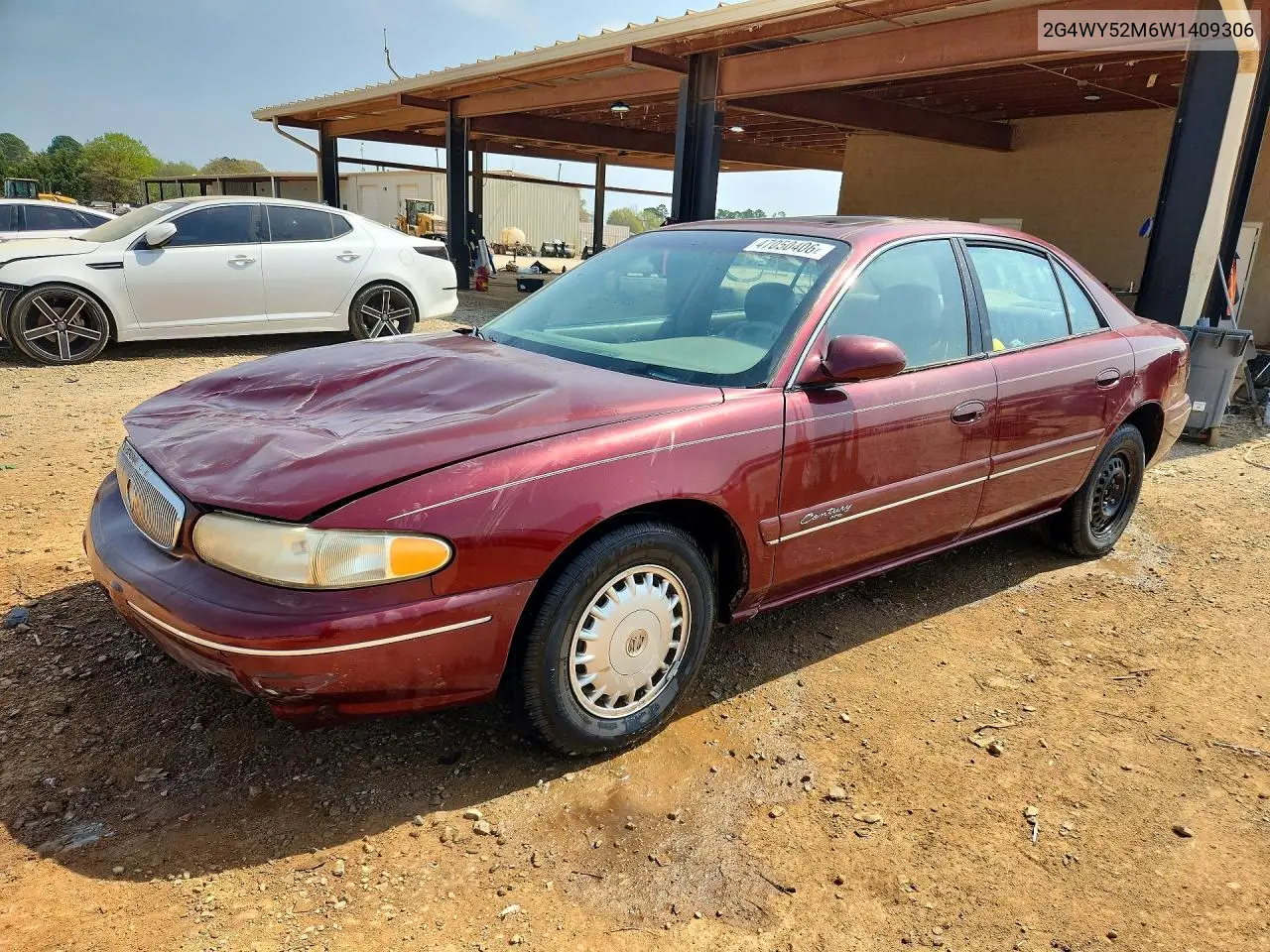 1998 Buick Century Limited VIN: 2G4WY52M6W1409306 Lot: 47050406