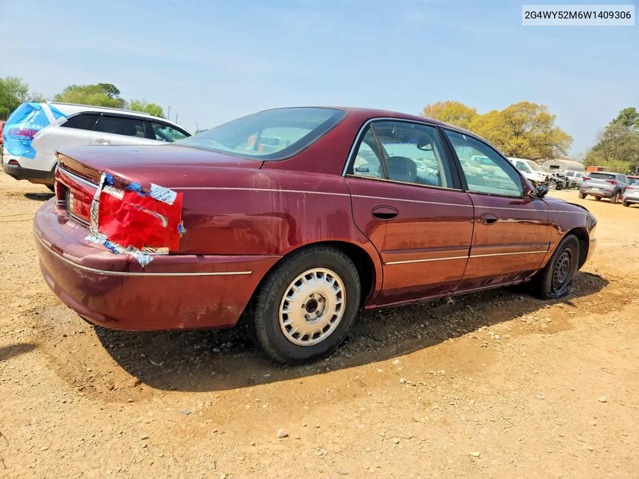 1998 Buick Century Limited VIN: 2G4WY52M6W1409306 Lot: 47050406