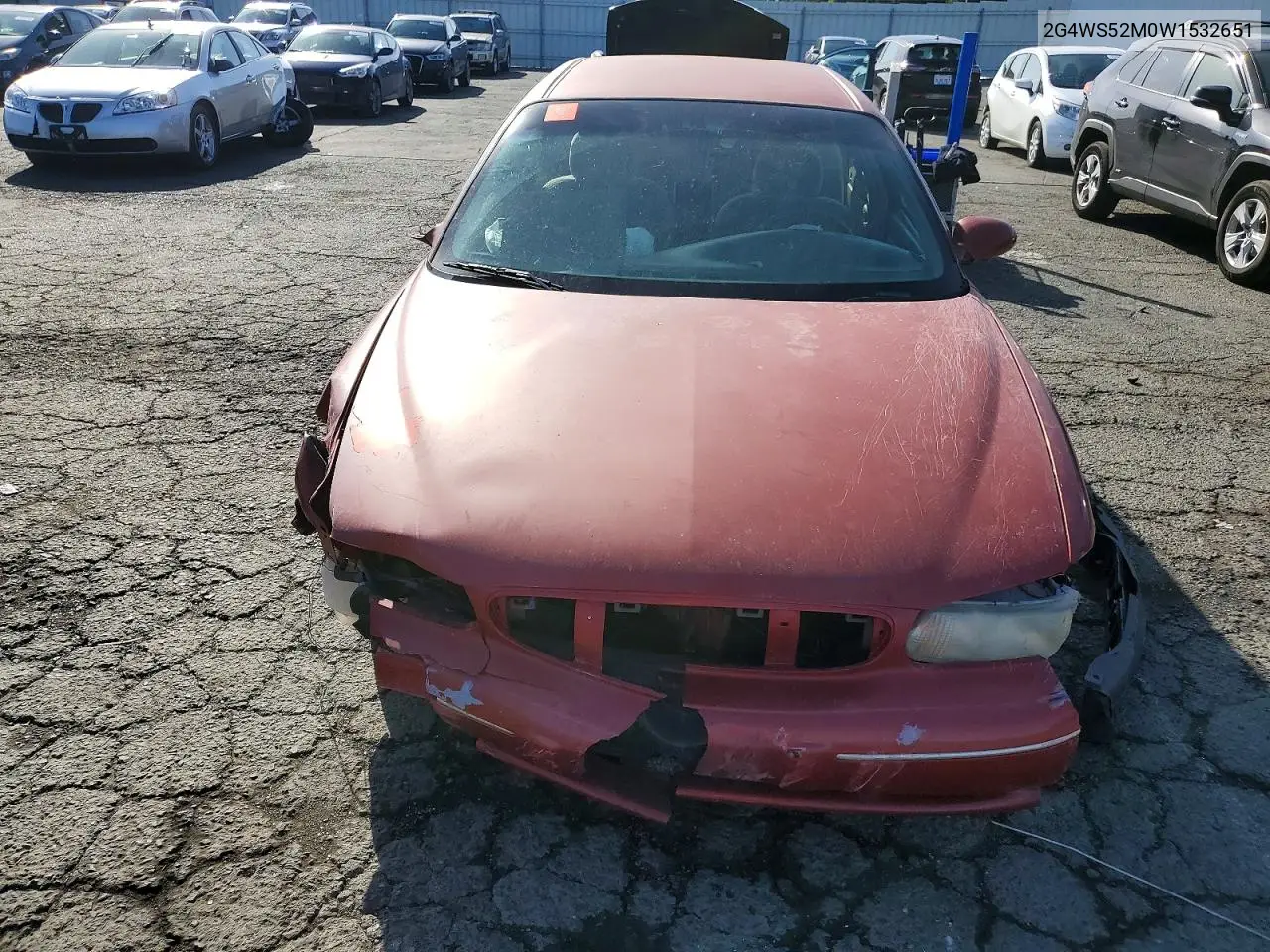 1998 Buick Century Custom VIN: 2G4WS52M0W1532651 Lot: 75263015